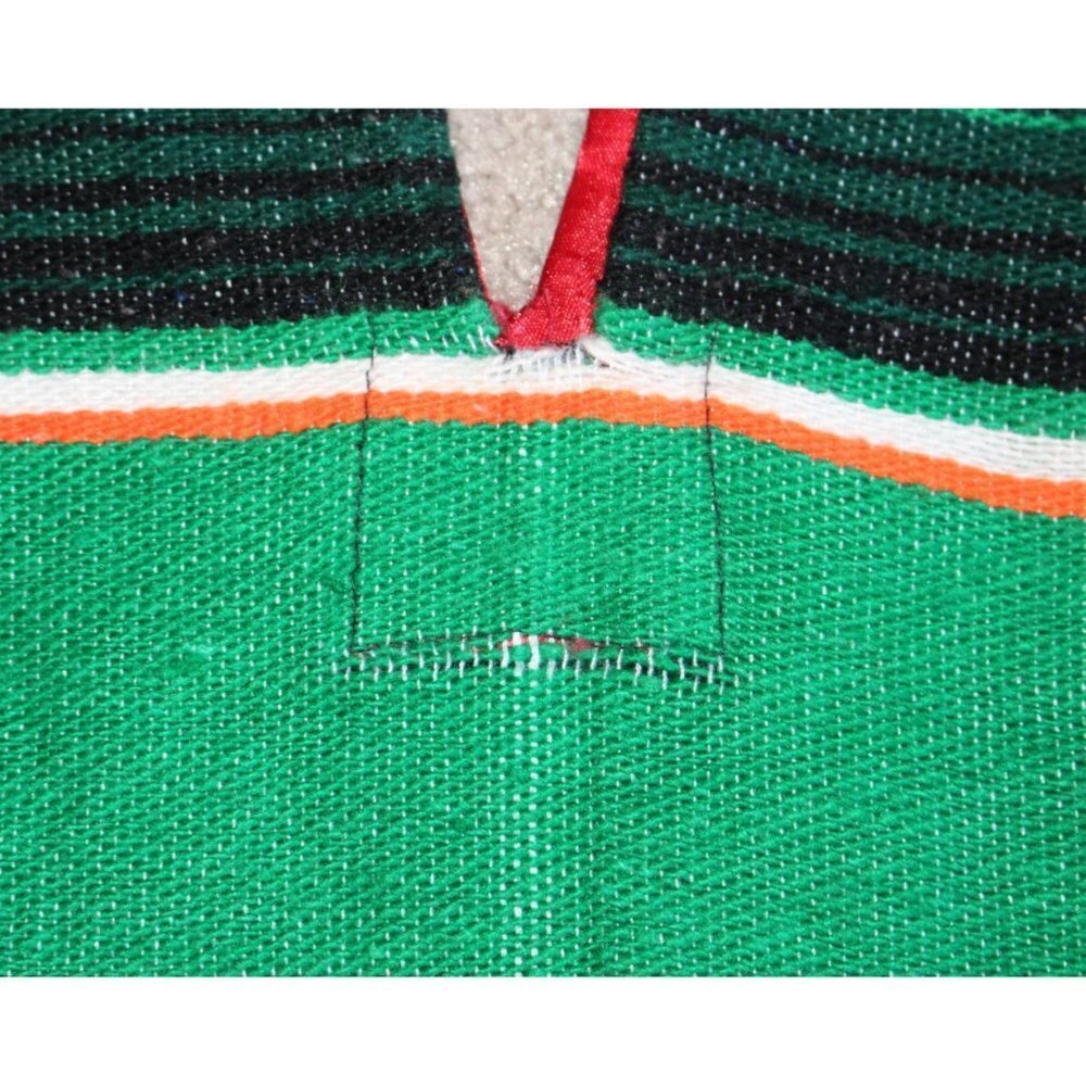Maxi Length Mexican Serape or Blanket with Fringe - Picture 6 of 6